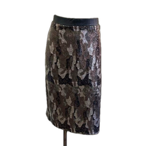 LANE BRYANT sequin camo skirt SZ 18 NWT